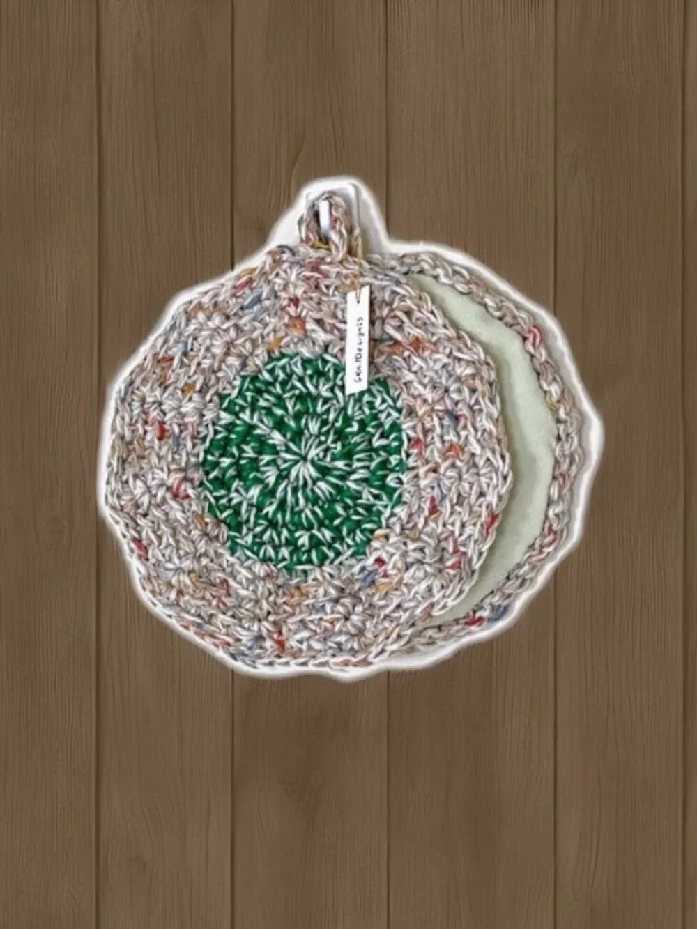Crochet Pot Holders, Handmade Farmhouse Pot Holders, Trivet Set